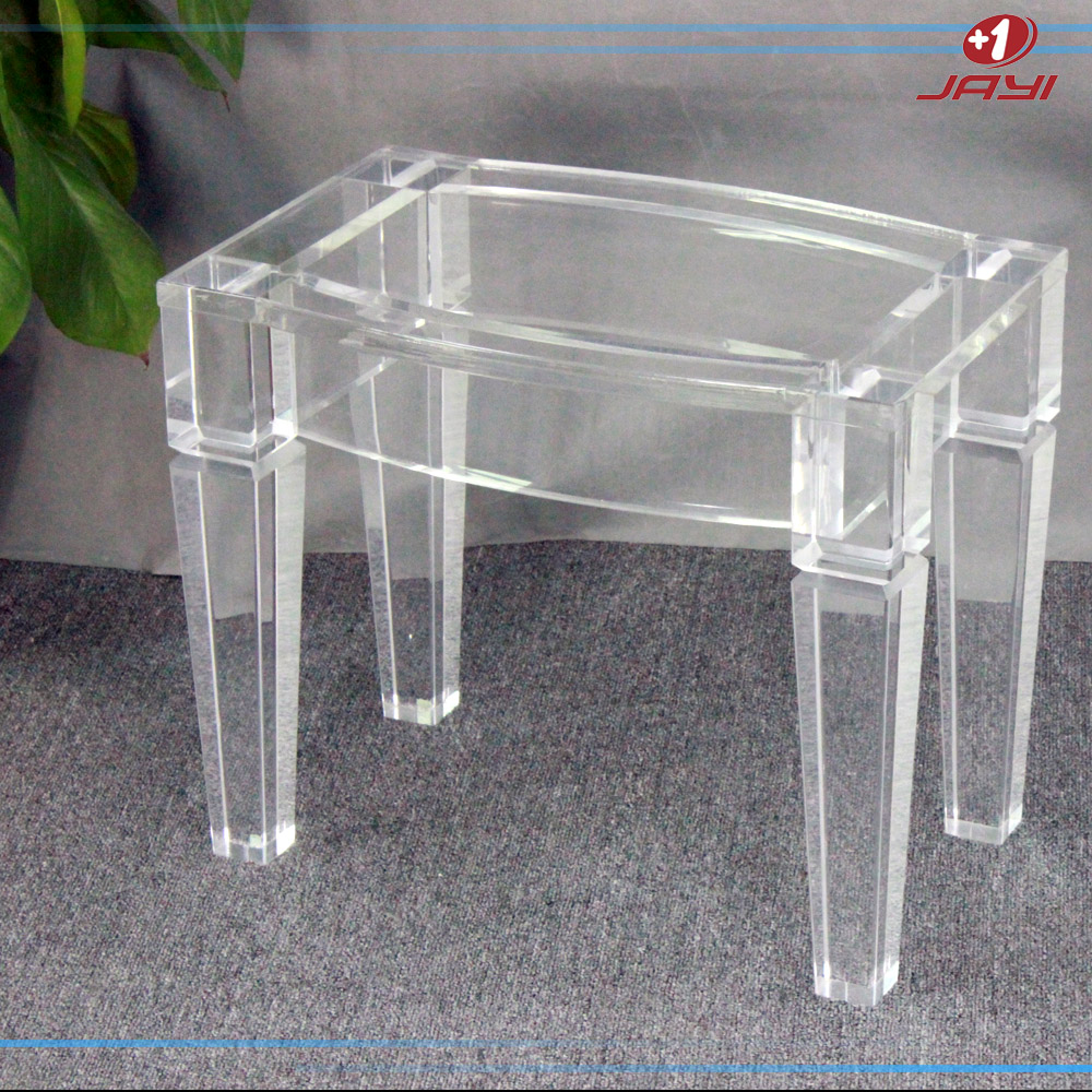 Transparent acrylic furniture solid stool